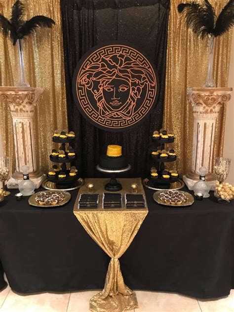 versace party decorations